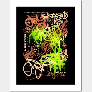 Neon Graffiti / Modern art Posters and Art